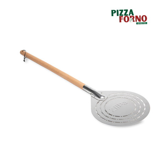 Pelle à pizza ronde perforée