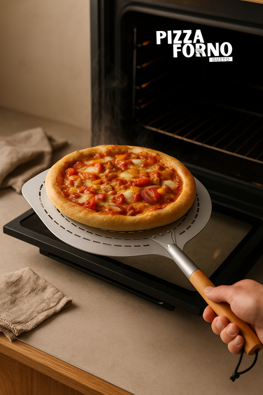 Pelle à pizza perforée